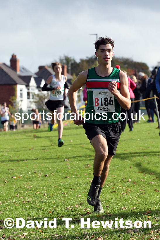 Mens under-17s Northern Cross Country Relays, Graves Park, Sheffield. Photo: David T. Hewitson/Sports for All Pics
